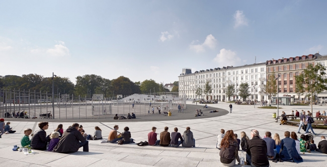 Pozytywna przestrzeń miejska – Izrael Plac w Kopenhadze
