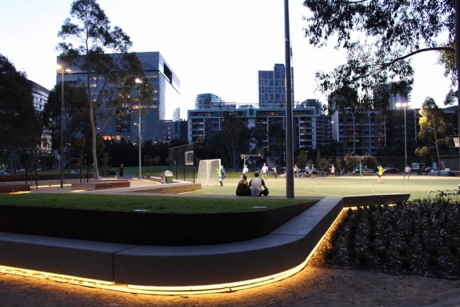 Nowoczesne a zarazem inteligentne parki w Melbourne